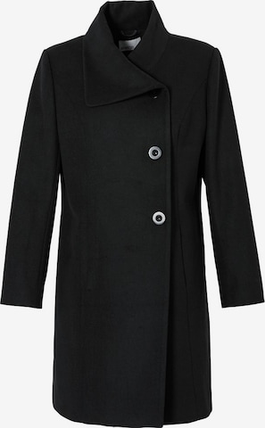 SHEEGO Přechodný kabát – černá: přední strana