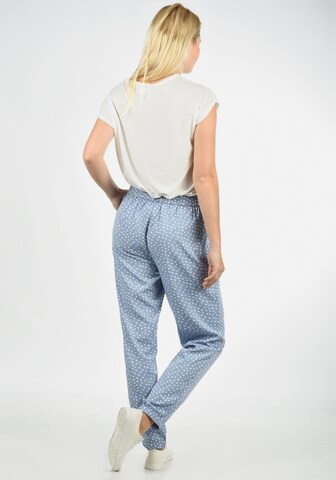 Blend She Tapered Pants 'Amerika' in Blue