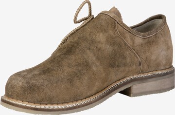 STOCKERPOINT Traditional Shoes '1300' in Brown: front