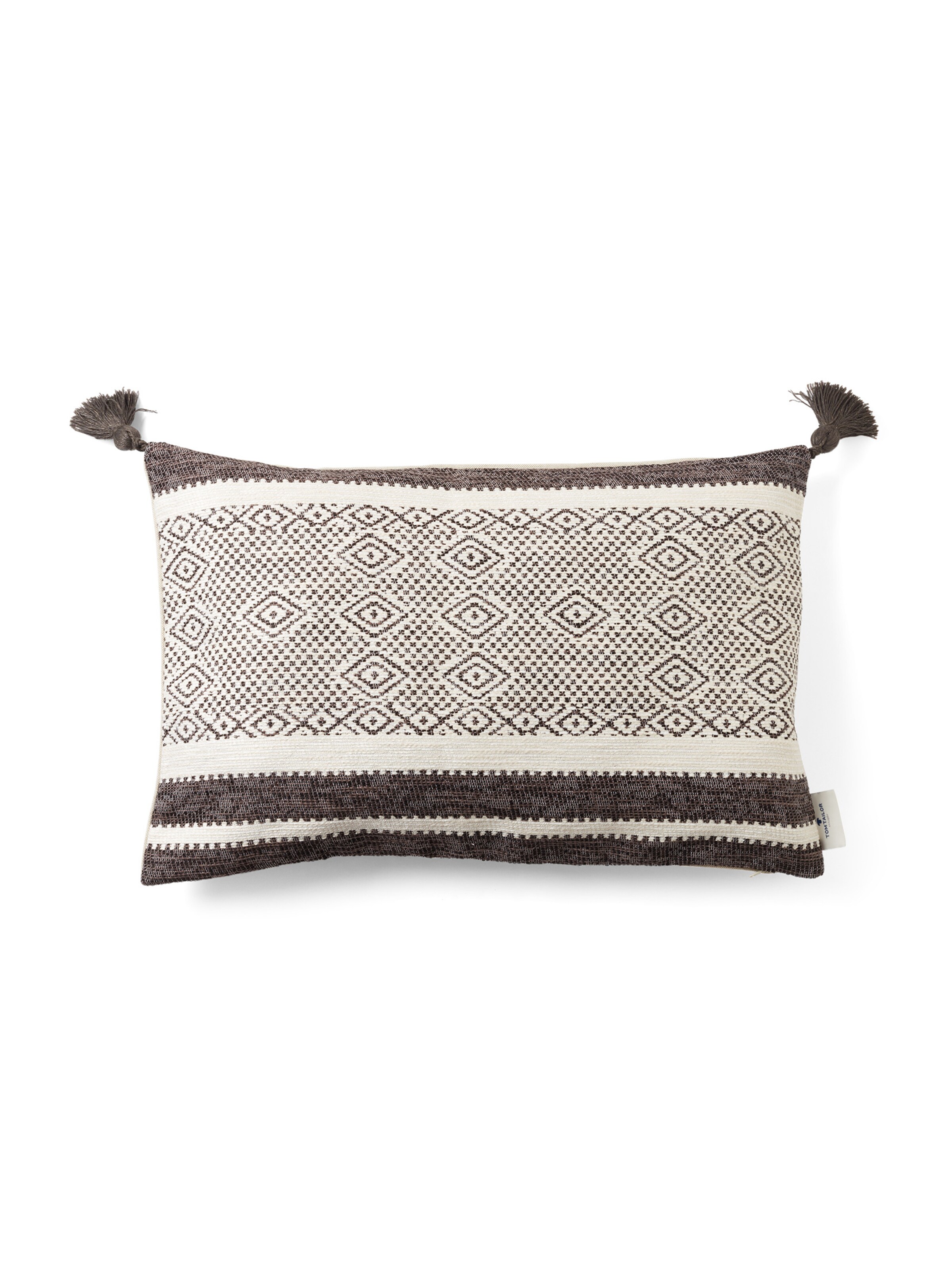 TOM TAILOR - Kissenhülle in schwarz