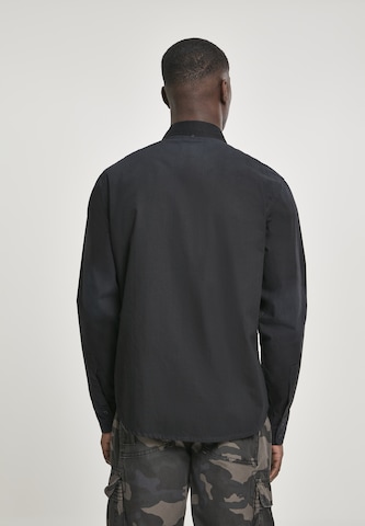 Brandit Regular fit Shirt 'Hardee' in Black