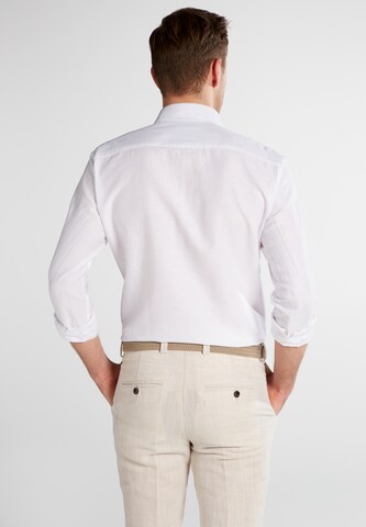 ETERNA Slim fit Button Up Shirt in White