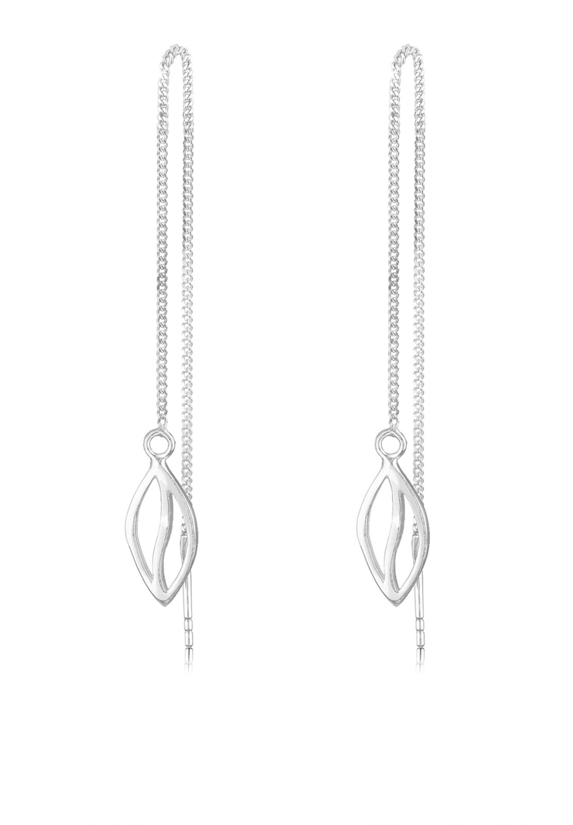 Boucles d'oreilles ELLI en argent : devant