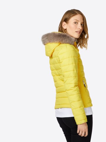 Veste d’hiver 'Fuji' Superdry en jaune : derrière