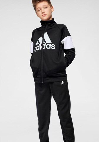 ADIDAS SPORTSWEAR Trainingspak 'Bagde of Sport' in Zwart