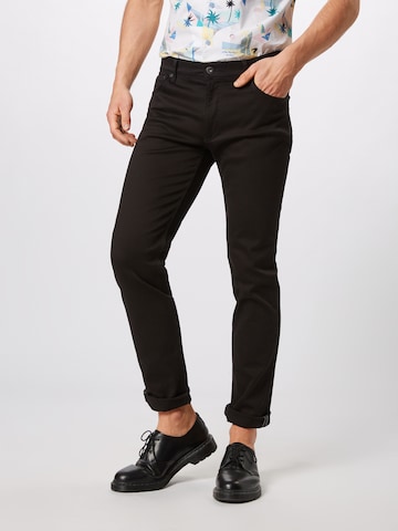 BRAX Slimfit Jeans 'Chuck' i sort: forside