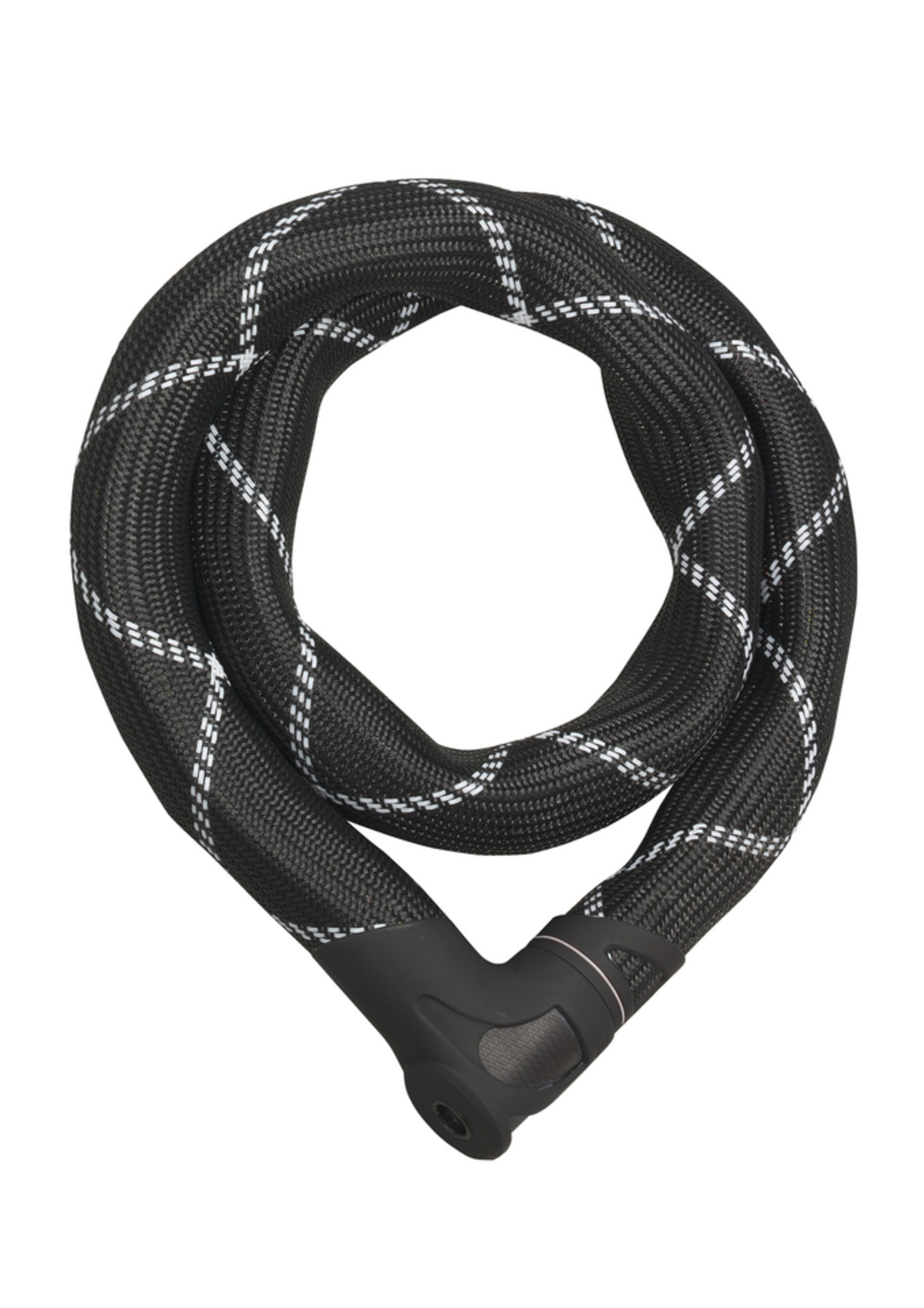 ABUS Fahrradschloss 'Iven Chain 8210' in Schwarz: Vorderseite