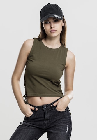 Urban Classics Top in Green: front