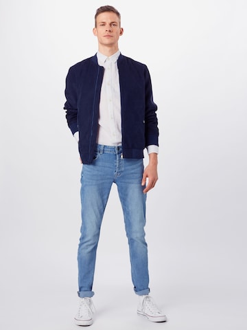 Coupe slim Jean Only & Sons en bleu