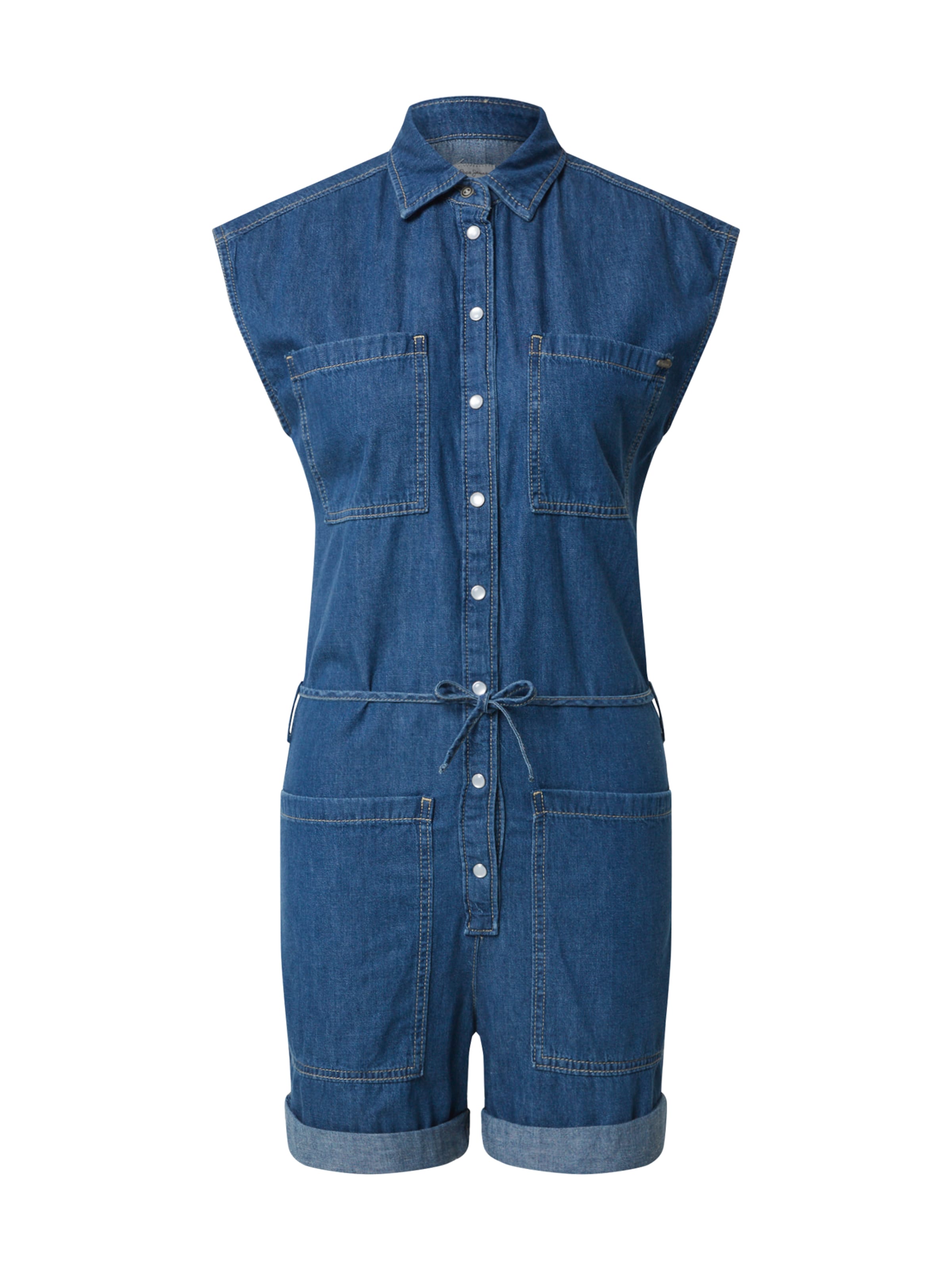 jeans jumpsuit kort