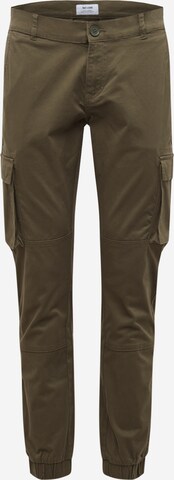 Effilé Pantalon cargo 'Cam Stage' Only & Sons en vert : devant