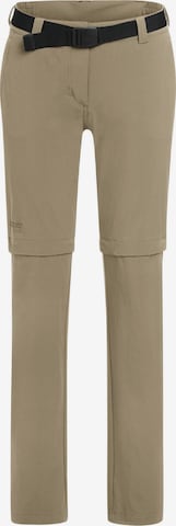 Maier Sports Regular Hose ' Zip Off Hose Nata 2 ' in Beige: predná strana