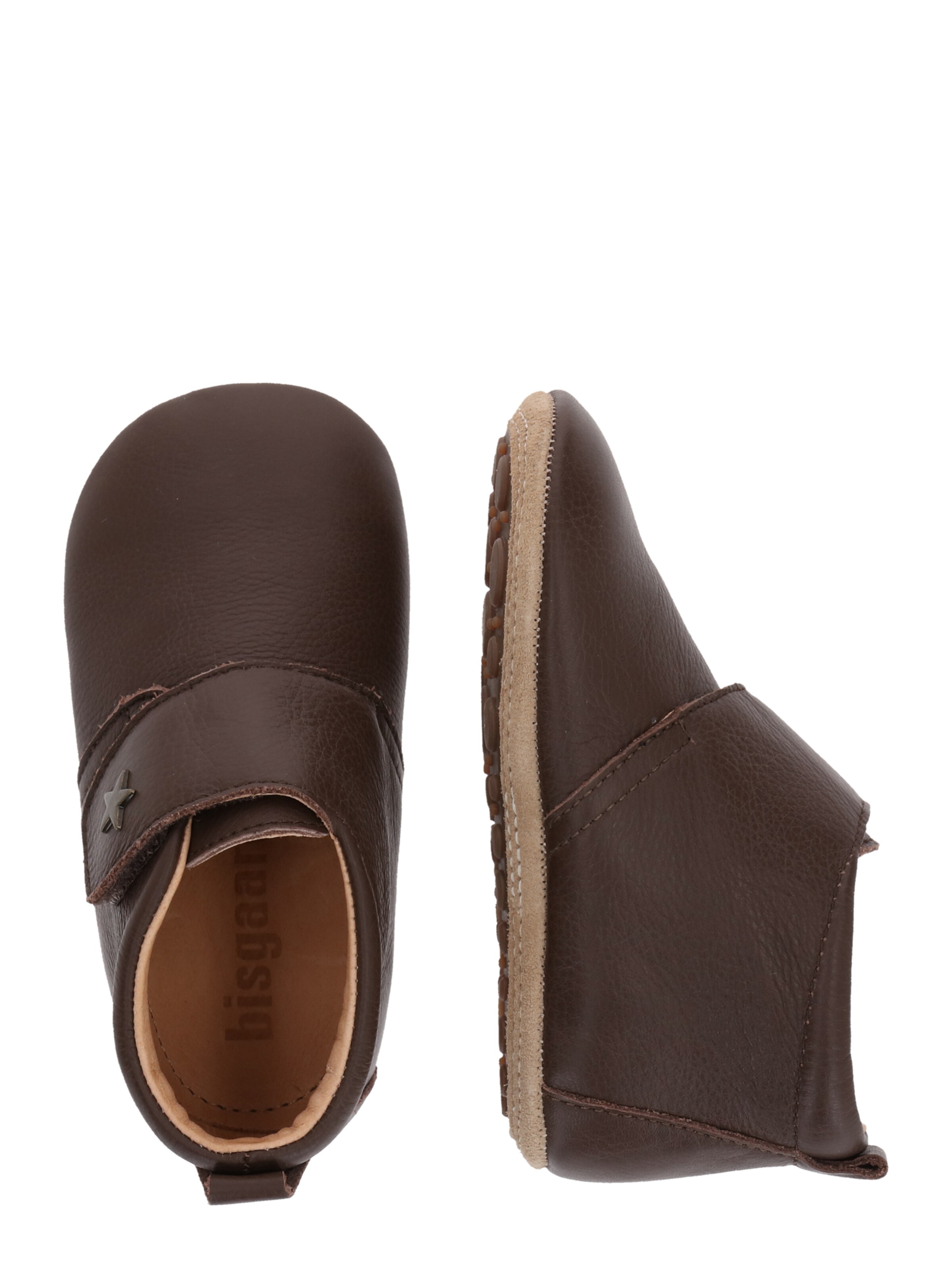 BISGAARD Sisäkengät 'Star' värissä ruskea