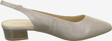 CAPRICE Ballet Flats with Strap in Grey
