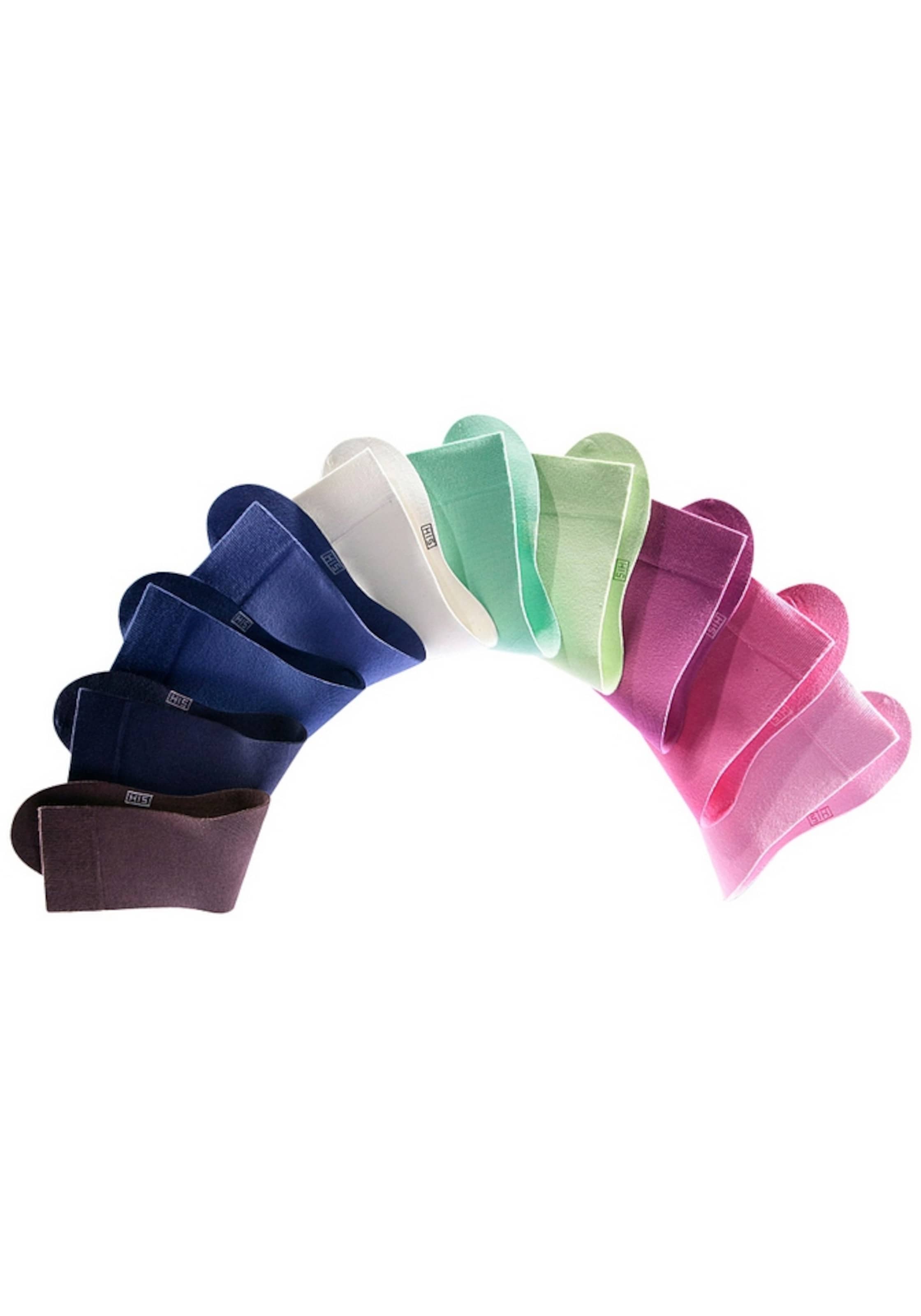 H.I.S - Meias em rosa: frente