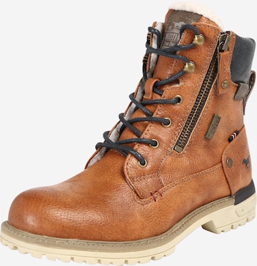 MUSTANG Boots in Brown: front