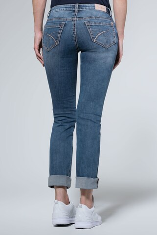 Coupe slim Jean 'Romy' Soccx en bleu