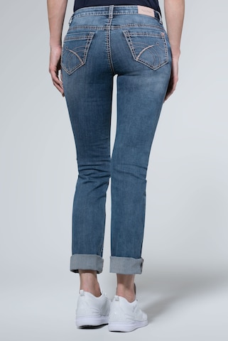Soccx Slimfit Jeans 'Romy' i blå