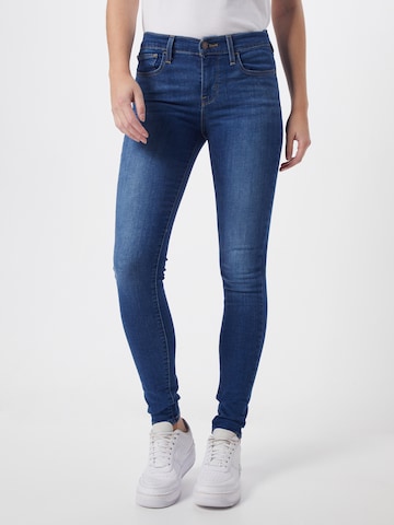 LEVI'S ® Skinny Jeansy '710' w kolorze niebieski: przód