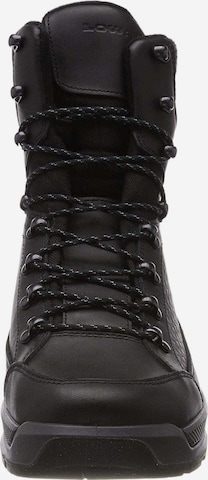 LOWA Lace-Up Boots in Black