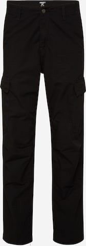 Carhartt WIP Cargobroek 'Regular Cargo Pant' in Zwart: voorkant