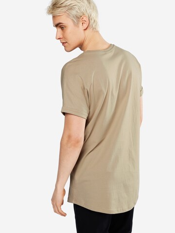 T-Shirt Urban Classics en beige : derrière