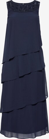 SHEEGO Evening dress in Blue: front