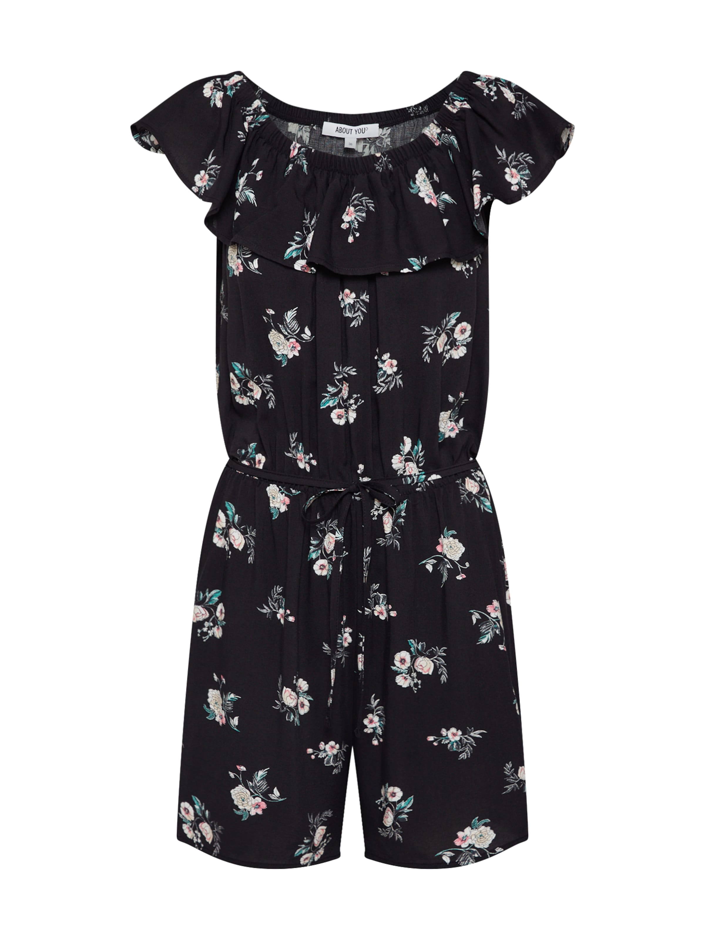 ABOUT YOU - Jumpsuit 'Hanni' in de kleur Crème