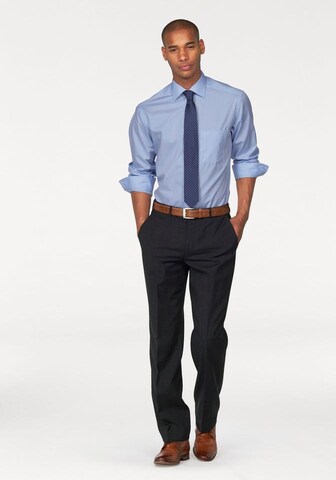 OLYMP Regular fit Button Up Shirt 'Luxor' in Blue