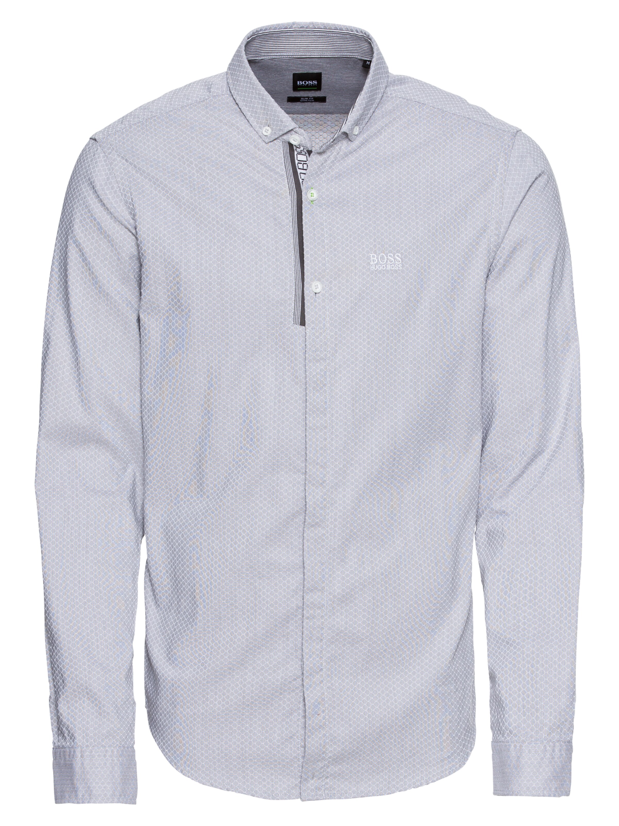 BOSS - Overhemd 'BORIA' in de kleur Grijs