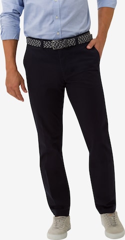BRAX Regular Chino Pants 'Jim' in Black: front