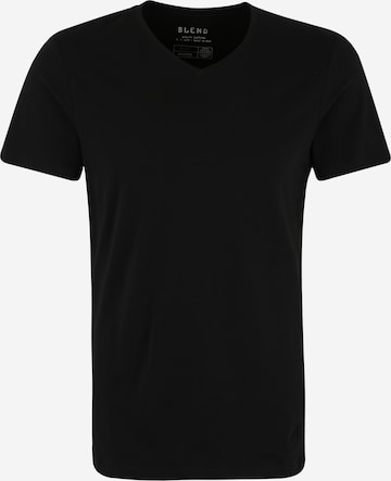 BLEND Regular fit Shirt 'Nico' in Black: front