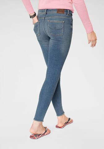 Superdry Skinny Jeans 'Alexia' in Blau
