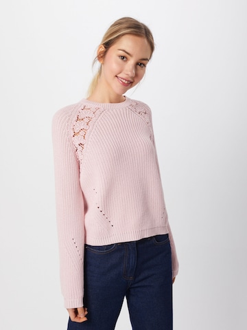 Pullover 'ONLMaga' di ONLY in rosa: frontale