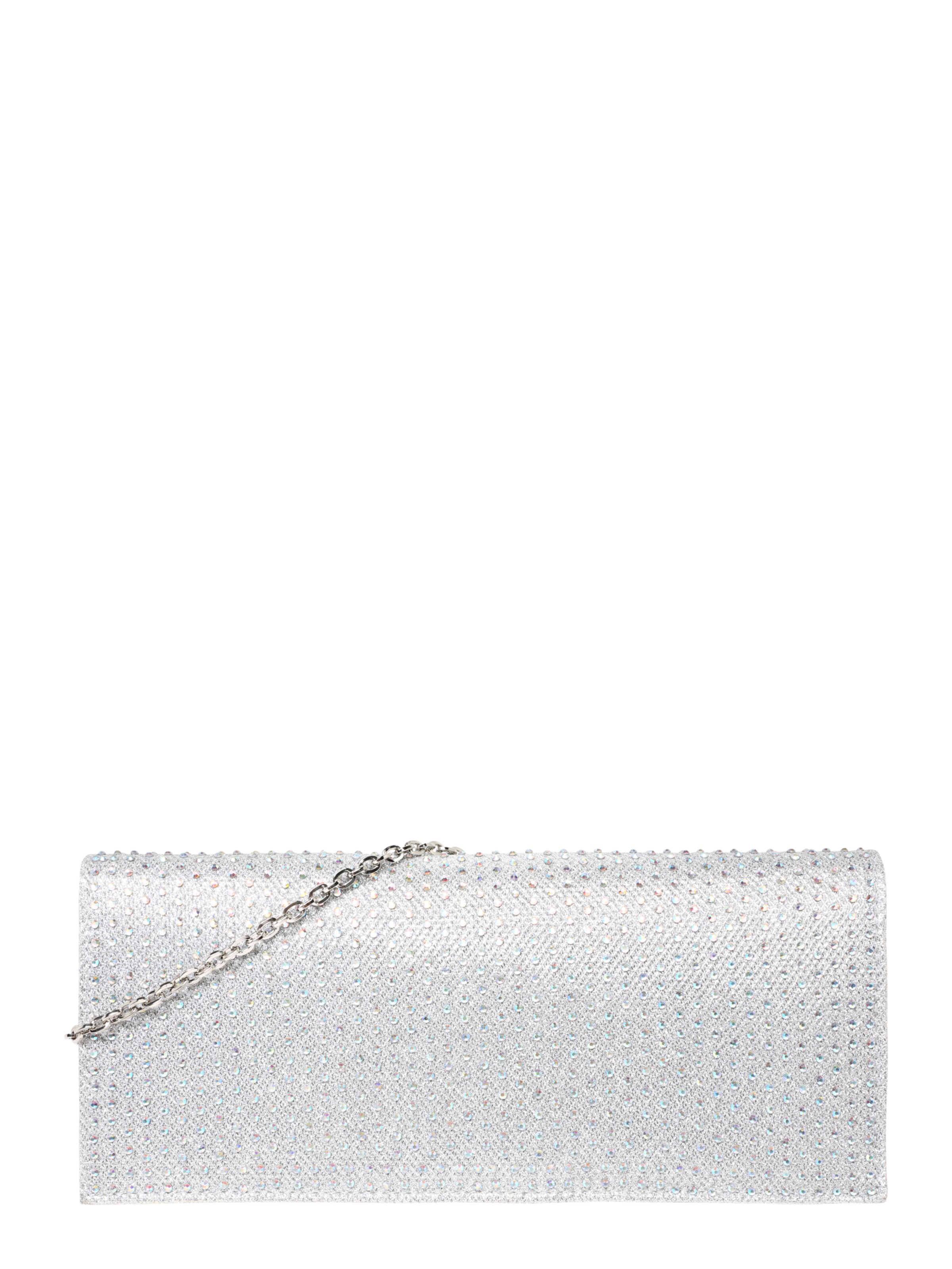 mascara - Clutch in de kleur Zilver