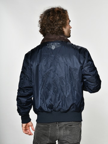 TOP GUN Between-season jacket in Blue