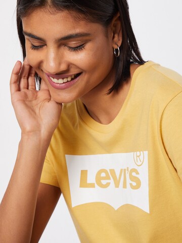 LEVI'S ® Póló 'The Perfect Tee' - sárga