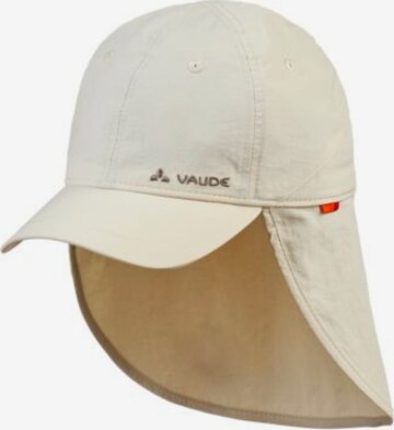 VAUDE Athletic Hat in White: front