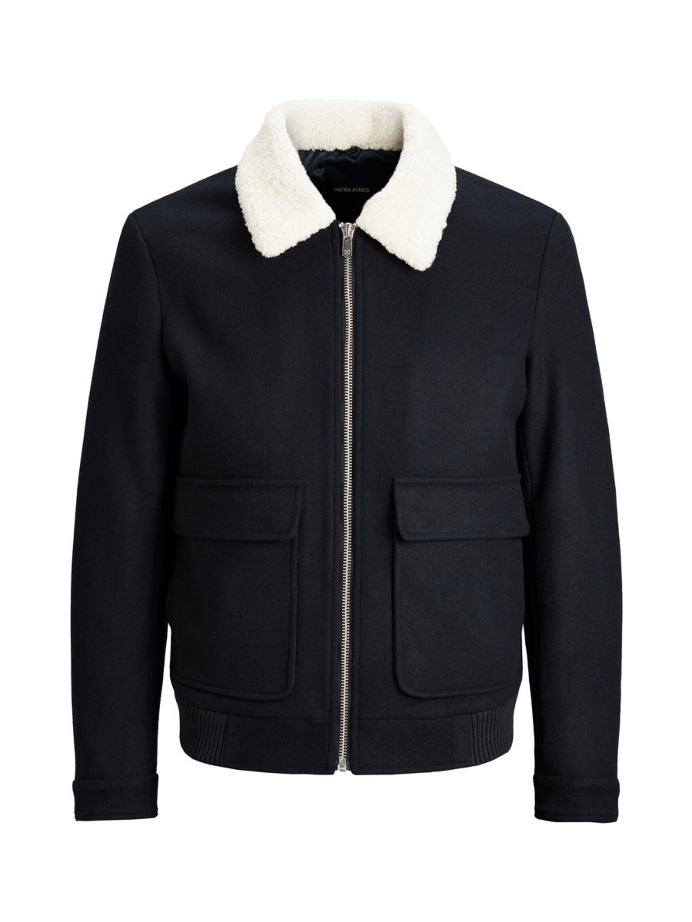 JACK & JONES - Tussenjas in de kleur Nachtblauw