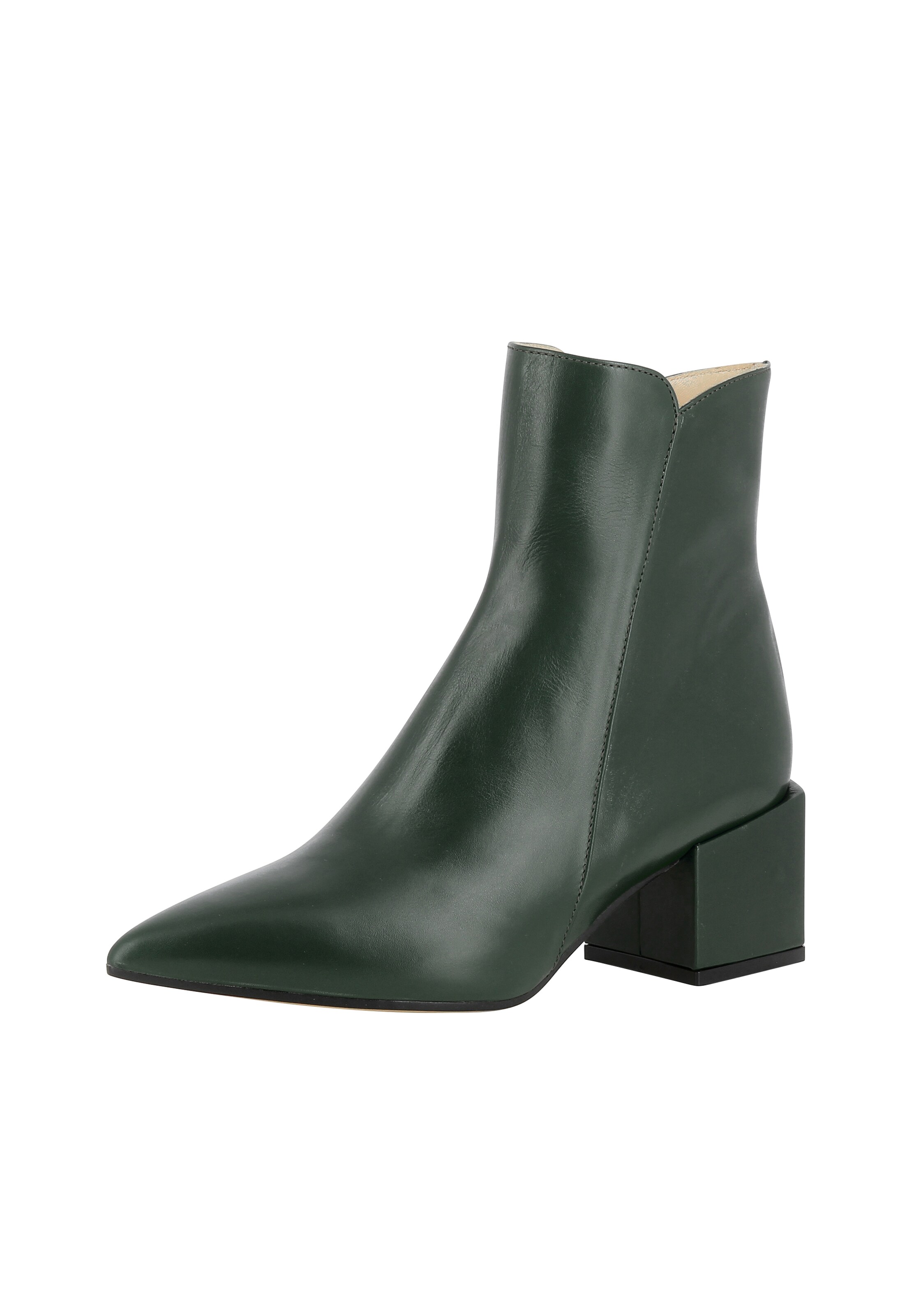 EVITA Enkellaarsjes in Groen: voorkant