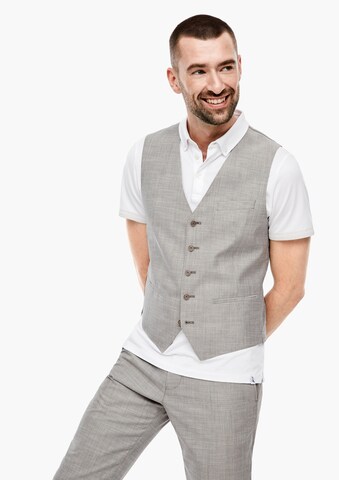 s.Oliver BLACK LABEL Suit Vest in Grey: front