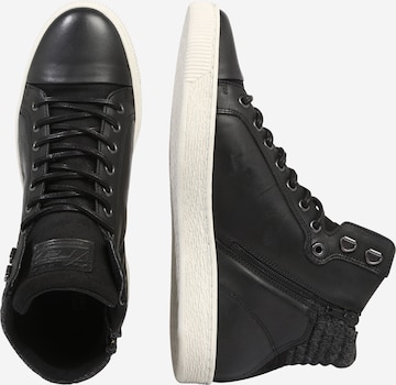 BULLBOXER High-Top Sneakers in Black: side