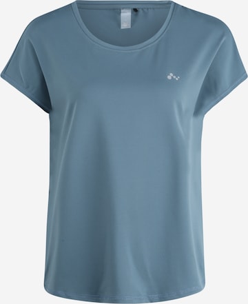 ONLY PLAY Functioneel shirt 'Aubree' in Blauw: voorkant