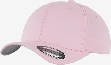 Bonnet Flexfit en rose : devant