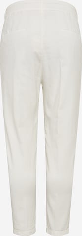 DRYKORN Regular Pleat-Front Pants in White