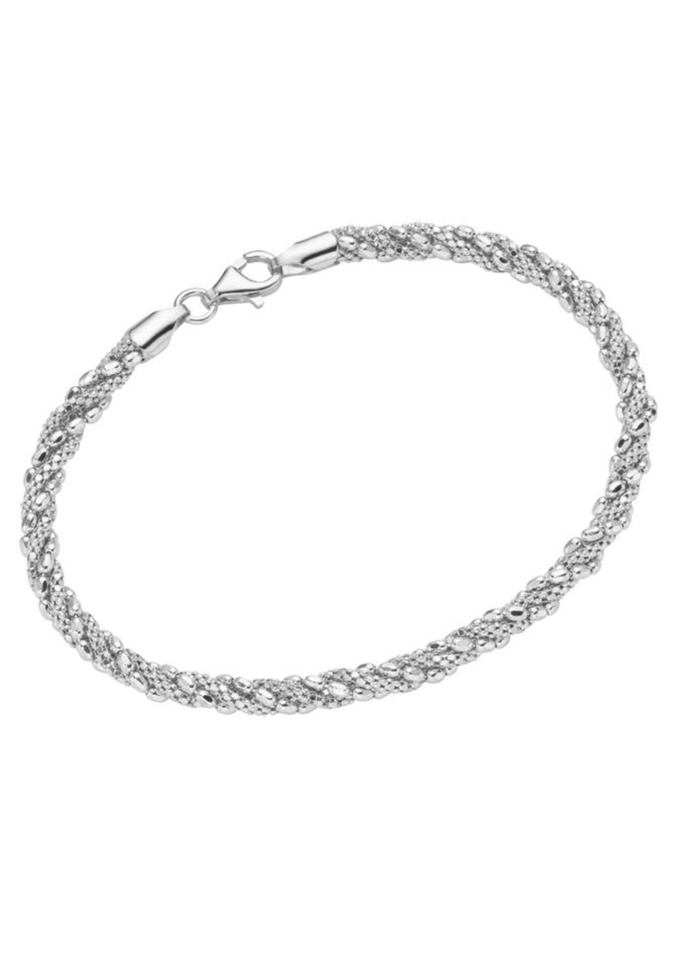 Smart Jewel Armband in Silber: Vorderseite