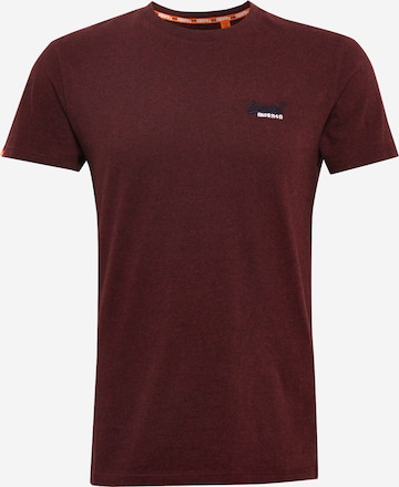 Superdry T-Shirt 'ORANGE LABEL VNTGE EMB TEE' in Lila