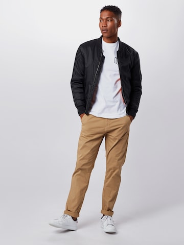 BLEND - regular Pantalón chino 'Night' en beige