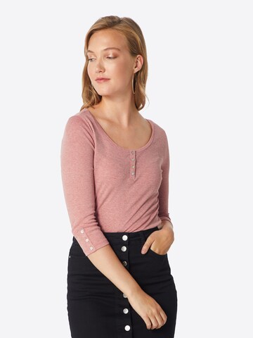 T-shirt ESPRIT en rose : devant