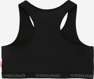 VINGINO Bustier Modrček 'Racer Girls' | črna barva